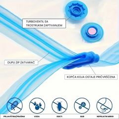 Vakum Kese Za Garderobu - 10kom. + Poklon Pumpa