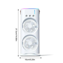 Bežična Mini Klima Sa Dva Ventilatora