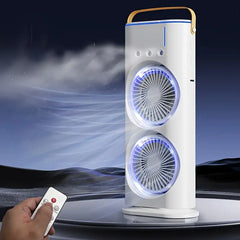 Bežična Mini Klima Sa Dva Ventilatora